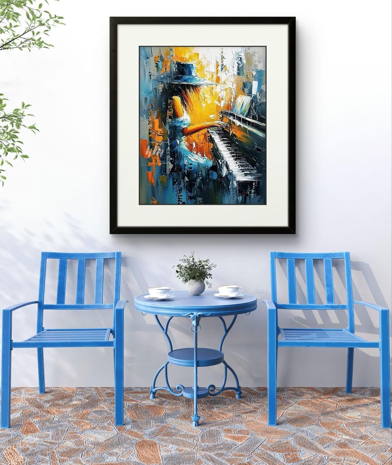 Elegant Abstract painting Frame | Wall Art Painting for Living Room.