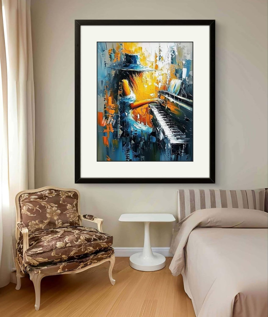 Elegant Abstract painting Frame | Wall Art Painting for Living Room.