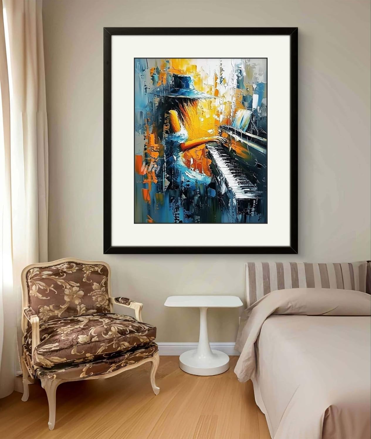 Elegant Abstract painting Frame | Wall Art Painting for Living Room.