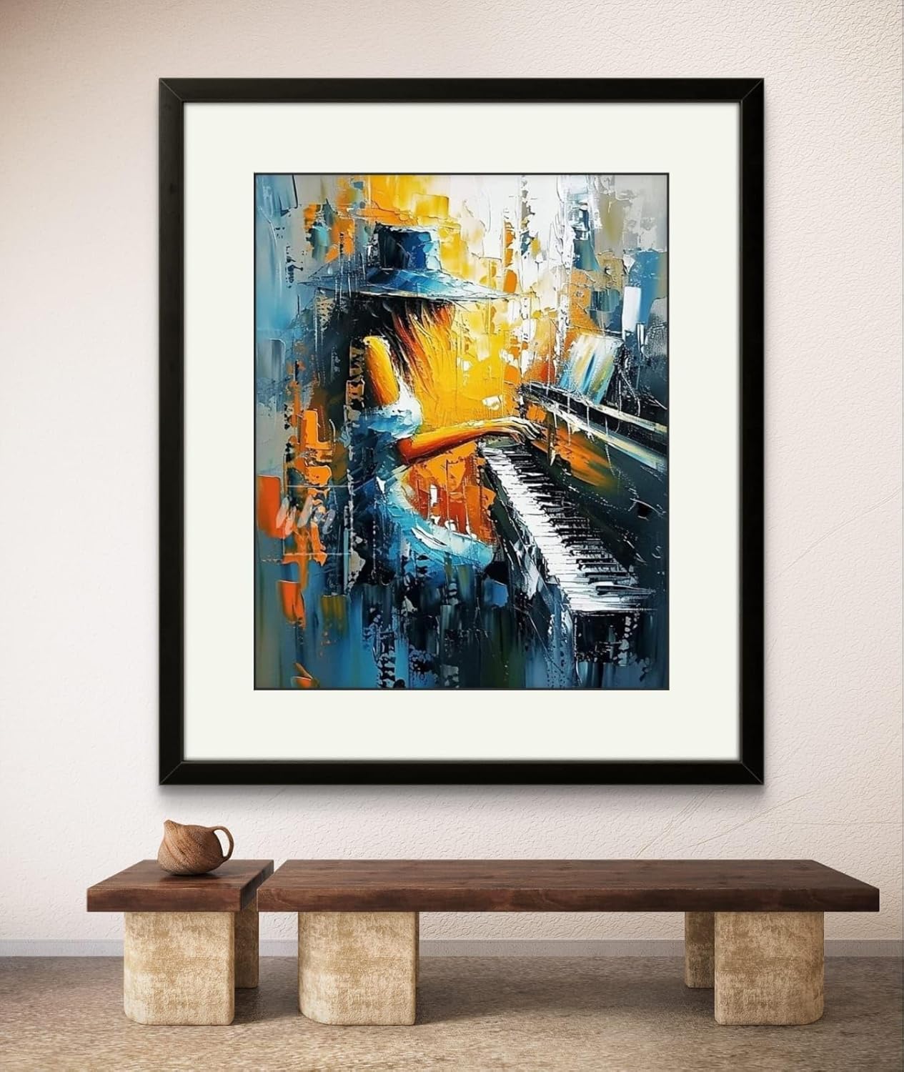 Elegant Abstract painting Frame | Wall Art Painting for Living Room.
